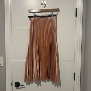 Zara pleated skirt